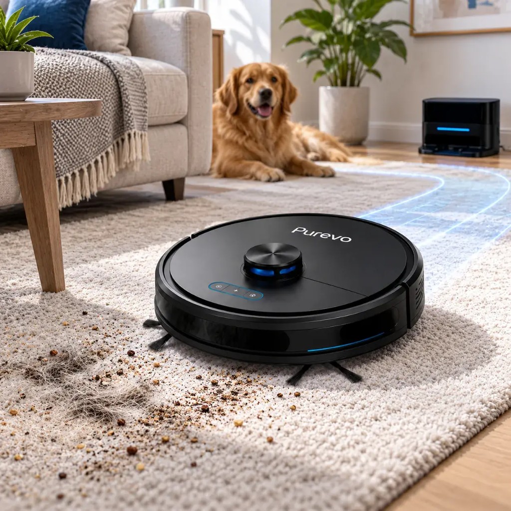 Purevo 4-in-1 aspira lava asciuga e disinfetta in un passaggio