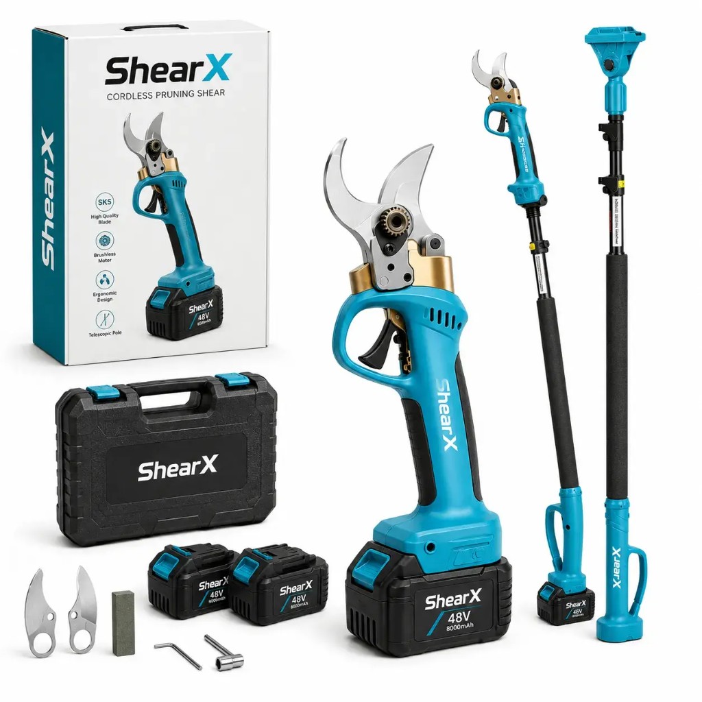 Complete ShearX™ cordless shears kit